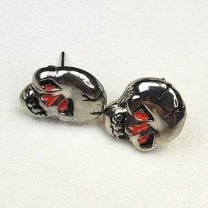 ED HARDY VINTAGE Style Earrings /Stud Earrings / Hard Rock Accessories